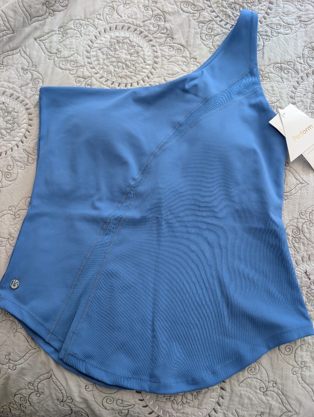 Buffbunny - One-Shoulder Bear Claw Athletic Tank